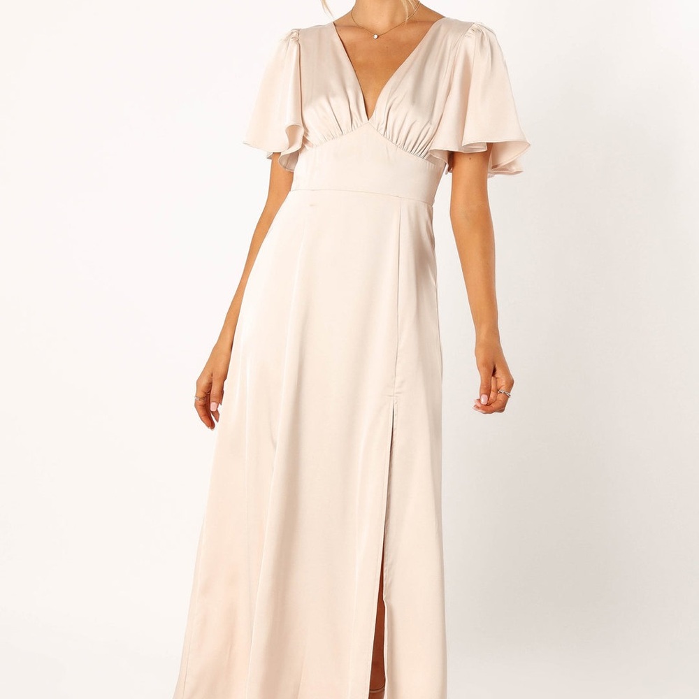 Petal & Pup Cream Backless Dress - Picture 5 of 6